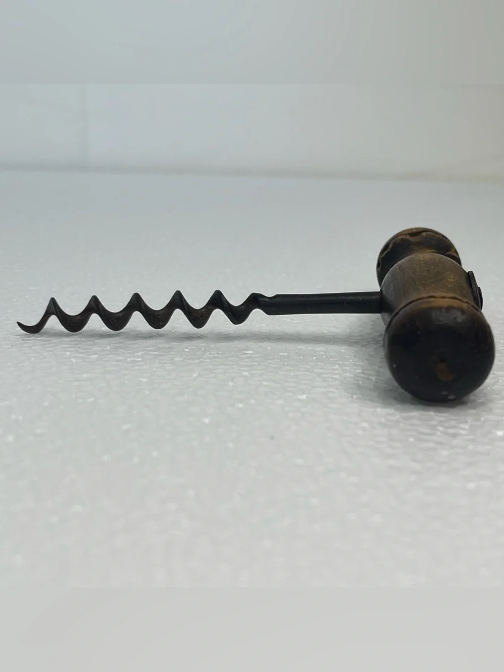 Wood Handle Corkscrew - Brown & Black